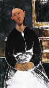 Amedeo Modigliani La Fantesca oil painting artist